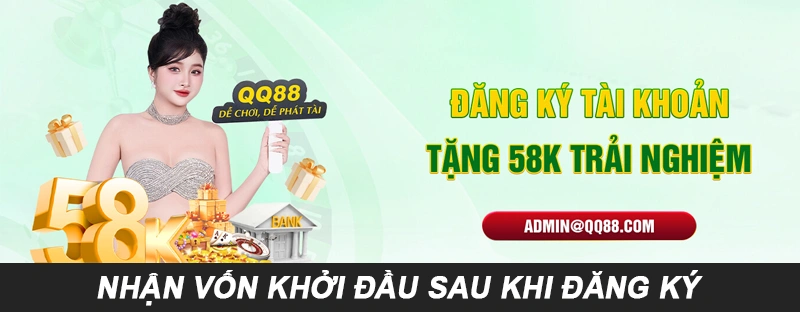 Đọc điều kiện ưu đãi chào mừng sau khi đăng ký QQ88